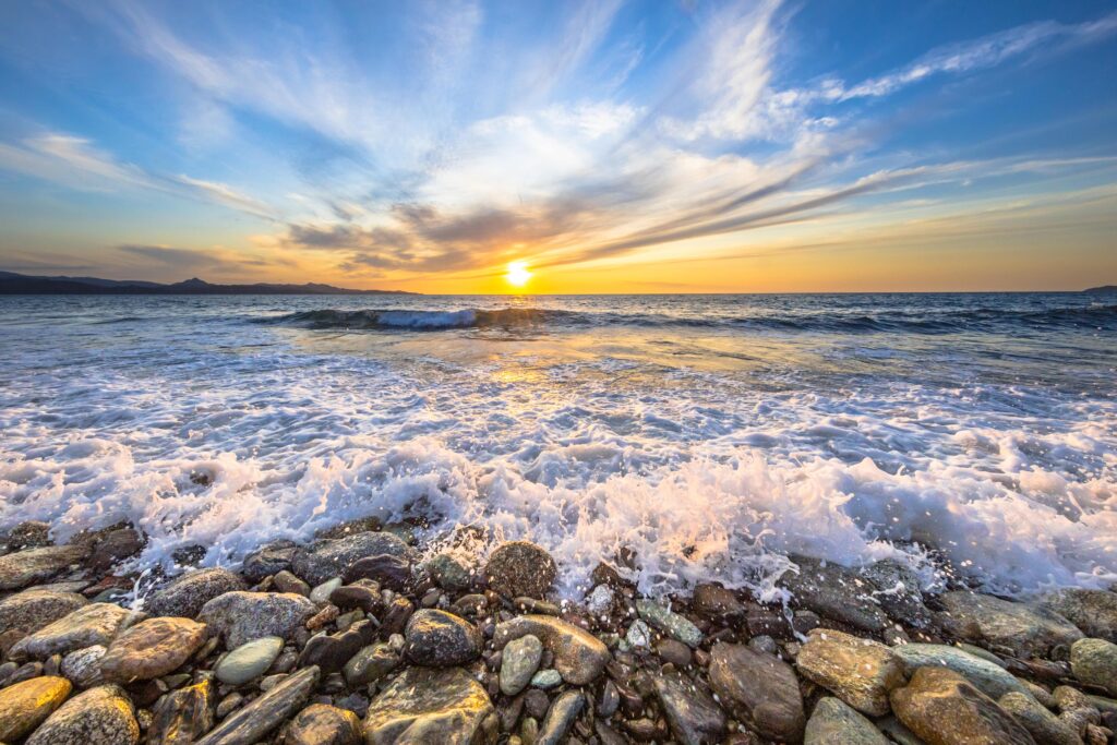 Karwar beach sunset